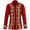 Modeewel Giacca vintage da uomo steampunk medievale cappotto retrò court stile cosplay abiti da donna cosplay costume a maniche lunghe in pizzo giacca frack rinascimentale gotico