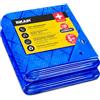 Bikain - Telo Impermeabile esterno - 4x6 metri - 70g/m2 Rinforzato - Occhielli Antistrappo - Telo 100% Impermeabile e 100% Protezione UV - Copritutto Multiuso - 3 Strati Laminato Incrociato