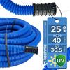 EDO 25 Metri -Tubo Corrugato Flessibile di Protezione Diametro 40mm (25 m) IP56
