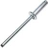 AERZETIX - Set di 100 rivetti ciechi standard Ø4.8x16mm alluminio/acciaio - DIN 7337 A - rivetto pop a rottura stelo - C48110