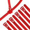 XINGO 100 fascette stringicavo regolabili da 20,3 cm, riutilizzabili, per uso multiuso, in plastica per interni ed esterni