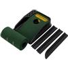Baoblaze Golf Putting Tappetino Putt Pratica Interna Materiale Flanella Plastica Ritorno Sfera Marcature Chiare Base Solida Antiscivolo Adatto Training, Giallo