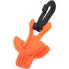 VANZACK Bocchino Regolatore Subacqueo in TPU con Gancio di Sicurezza Arancione Ricambio Resistente per Attrezzatura da Immersione Bocchino Diving Confortevole e Durevole