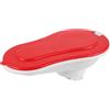 HOMSFOU Toilette Portatile Pratico e Resistente per Adulti in Plastica, Gabinetto Temporaneo WC da Campeggio per Cantieri e Ristrutturazioni