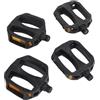 Blaihild Pedali per Bici Bambini in Plastica, con Strisce Riflettenti e Punti Antiscivolo per Guida, Filettatura USA 12mm, Cuscinetti a Sfera Doppi per Pedalata