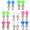 GETAJGHSD 16 Pezzi Luce per Bicicletta a LED per Ruote Spegnimento Automatico, Materiale Plastico e Metallo, Adatta per Bici da Corsa e Mountain Bike, Sicurezza e Stile in Colore Casuale