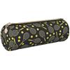 Yyoretp Divertente astuccio in pelle con stampa di racchette da tennis e palline da tennis, astuccio per cosmetici, penne, cancelleria, pennarelli.