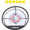 MAGICLULU Rete da Allenamento Golf Portatile in Nailon e Pu, Set 1 Pezzo Leggero per Migliorare Precisione, per Allenamento Sportivo Indoor e Pratica Golf