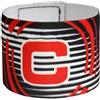 MeevrgR Fascia da capitano regolabile per calcio e rugby, fascia elastica da braccio sportiva con anello secondario per evitare perdite durante le partite, unisex, 31 x 6,5 cm (blu)