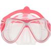 DEARMAMY Maschera Subacquea in Silicone con Vetro Temperato, Antifog per Immersione e Snorkeling, Regolabile con Coprinaso, per Piscina e Spiaggia