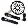 LSRRYD Guarnitura MTB Integrata Cava 175mm Corona 8-12V 32-48T con 68mm BB