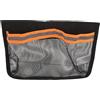Hemobllo Custodia Porta Racchette Ping Pong Oxford Nero con Tasche Dedicate e Divisori Incorporati per Organizzazione Precisa e Accesso Rapido Durante L'allenamento Quotidiano