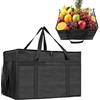 xocome XXXL, borsa termica in tessuto Oxford, extra grande, impermeabile, protezione dagli spruzzi d'acqua, pieghevole, robusta, ideale per campeggio, picnic, cibo