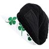 Generic Elegante Copricapo per Putter con Trifoglio Verde Realizzato in Materiale PU di Alta qualità, Impermeabile e Leggero, Adatto per gli Appassionati di e i Viaggiatori (WHITE)
