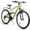HH HILAND Hiland 26 Pollici Piena Sospensione Uomo Donna Mountain Bike 18 Speed MTB Bicicletta Mountain Bike per Uomini Donne Adolescenti Verde