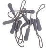 Hisxrcal 10 Pezzi Zipper Cordino Elastico Tirazip Sostituzione Cerniera Presa Testurizzata per Borse Luggage Abiti Adatto a Campeggio Cucito Bambini Viaggio,