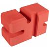 LOVIVER Eva Foam Brick Blocco Bilanciere Pressa Board Allenamento Multifunzione Schiuma EVA Compatta Leggera Portatile Adatto per Palestra Casa Fitness, 230x160x100mm