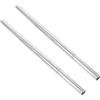 Luxshiny 2 Pezzi Estensione per Bastone da Golf in Ferro Argento, Kit per Allungare Shaft, Resistente ai Danni, per Competizione e Pratica Golf