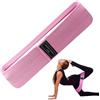 Generisch Fasce elastiche per fitness, antiscivolo, con 3 stili, con tasca a rete, per donne, uomini, gambe, fianchi,