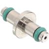 VILLFUL Nucleo Valvola per Manometro Subacqueo Materiale Gomma e Metallo con Guarnizione O-Ring Filettatura 7/16-20unf, Facile Manutenzione per Immersioni Subacquee