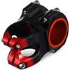 DEARMAMY Attacco Manubrio Bicicletta Corto Ultraleggero in Lega Alluminio 31,8x35 Mm | Mountain Bike e Bici da Strada, Controllo Stabile, Design Moderno, Pezzo Singolo, Finitura Elegante