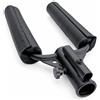 Ronyme Fitness Training Bar Barra per Allenamento Attacco per Bilanciere Maniglia Rematore Presa con Imbottitura Acciaio per Esercizi Angolati Compatibile 50 Mm Adatta a Casa Palestra Piccoli Spazi