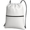 YYHHAOFA Zaino con cerniera e coulisse, con stampa beige, leggero, impermeabile, con tasca frontale, per viaggi, sport e yoga