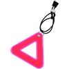 Générique Reflective Pendants - 3.62inch Backpack Reflector Strap | Triangolo High Visibility Cycling Gear for Hiking Camping Outdoor Night Jogging Climbing