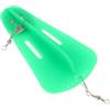 Zerodeko Accessorio per Pesca Subacquea Plastico Verde Piombo e Gancio, Tavola da Immersione Rigida per Pesca a Traina in Mare Profondo