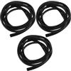 UKCOCO 3 Pezzi Protezione per Tavola da Surf e Paddleboard in PVC Nero Resistente agli Urti e Adatta per attività Acquatiche in Acque Interne