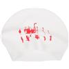 HOMSFOU Cuffia Piscina Donna in Silicone Bianca, Antiscivolo