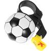 LIFKICH Campanello Bici Modellante Pallone da Calcio Leggero e Resistente Suono Nitido e Forte Adatto per Manubrio Destro o Sinistro per Biciclette da Strada Montagna e Pieghevoli