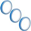 Healeved 3 Rotoli Nastro Protettivo Blu per Racchetta da Ping Pong Protezione Anti-collisione per Allenamento Regolare e Pratiche Sportive