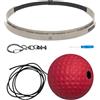 Générique Set di fascia da palla riflessa di Boxe - palla di reazione di allenamento boxxe | Reazione Fitness, Fascia in Silicone, palla da allenamento boxxe per soggiorno, viaggio, dormitorio, sala