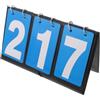 HOLIDYOYO Tabellone PVC e Portatile Basket per Segnapunti Calcio Display Digitale 3 Cifre in Leggero ad Alta visibilità per Partite Indoor e Tornei Sportivi