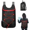 Generisch Zaino da corsa, extra grande, impermeabile, da 14 litri, leggero, attrezzatura sportiva regolabile, comodo accessorio da viaggio, zaino da bicicletta ad alta capacità, per uomini e
