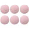 MAGICLULU Palline da Tennis e Addestramento Cani Rosa Elastiche per Allenamento 6 Pezzi in Gomma Versatile Ragazze e Giovani per Gioco al Parco