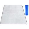 Générique Tappetino Foil da Tenda Grande Impermeabile Pieghevole Portatile Grande | Sottotenda Impermeabile Impermeabile Pieghevole Campeggio Picnic per Spiaggia Giardino Prato