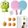 Generisch Set di racchette da pong professionale, in polipropilene, 20 cm, portatile