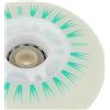hindraem Set di 4 ruote per pattini a rotelle in linea con luci LED magnetiche Experience Glow, 4 pezzi, ruote per pattini a rotelle in linea con luci LED, Verde, 80 mm