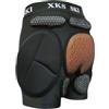 Gralara Pantaloncini da Emblema Sportivo Ginocchiere erenti Pantaloncini con Protezioni erente Abbigliamento per Snowboarder, Atleti , L