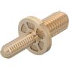 OHPHCALL Vite Design Elegante in Ottone per Stecca da Biliardo di Collegamento Estensione di Lunghezza Stabile per Stecca da Biliardo Professionale e Appassionati
