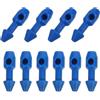 Sosoport 10 Pezzi Accessorio per Pesca Subacquea in Plastica Rinforzata Inserto per Elastico da Pesca Stabilità Migliorata e Applicazione Versatile in Ambiente Marino
