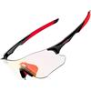 KAPVOE Occhiali da Sole Ciclismo Fotocromatici Uomo Donna Sportivi Trasparenti Occhiali MTB Bici Mountain Bike MTB Bicicletta K1129