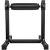 Velvoeta Split Squat Stand, Supporto per sollevamento pesi Q235 Acciaio Regolabile, Rack Fitness Gambe, Home Gym Allenamento, Stabilità Forza, Multi Livello 9 Posizioni, Uso Casa, Palestra, 612x567x673mm
