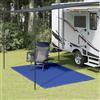 Faucqir Tappeto per tenda da 200 x 300 cm, in HDPE, resistente alle intemperie e traspirante, con occhielli integrati, versatile, tagliabile, ideale per campeggio, esterni e terrazze