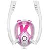 Generic Maschera da snorkeling integrale, anti appannamento, a prova di perdite, panoramica, ampia vista, Dry Top, maschera subacquea con cinghia regolabile per la testa per adulti e bambini, per snorkeling