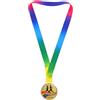 FUNOMOCYA Medaglie in Lega di Zinco per Atleti e Partecipanti with Design Unico ed Elegante Oro Leggere e Portatili da Maratona per Competizioni Sportive All'aperto