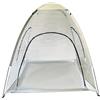 Gralara Tenda Trasparente Pvc Tenda Cupola Rifugio Cupola Riparo Igloo con Telaio Leggero in Fibra di Vetro Materiale Pvc E Oxford per Uso Adatta a Giardino Campeggio Patio Conversazioni