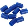 USHOBE Protezioni per Punta Stecca da Biliardo in Gomma Blu Antiscivolo 10 Pezzi Facili da Usare Accessori per Stecche da Biliardo Design Minimalista